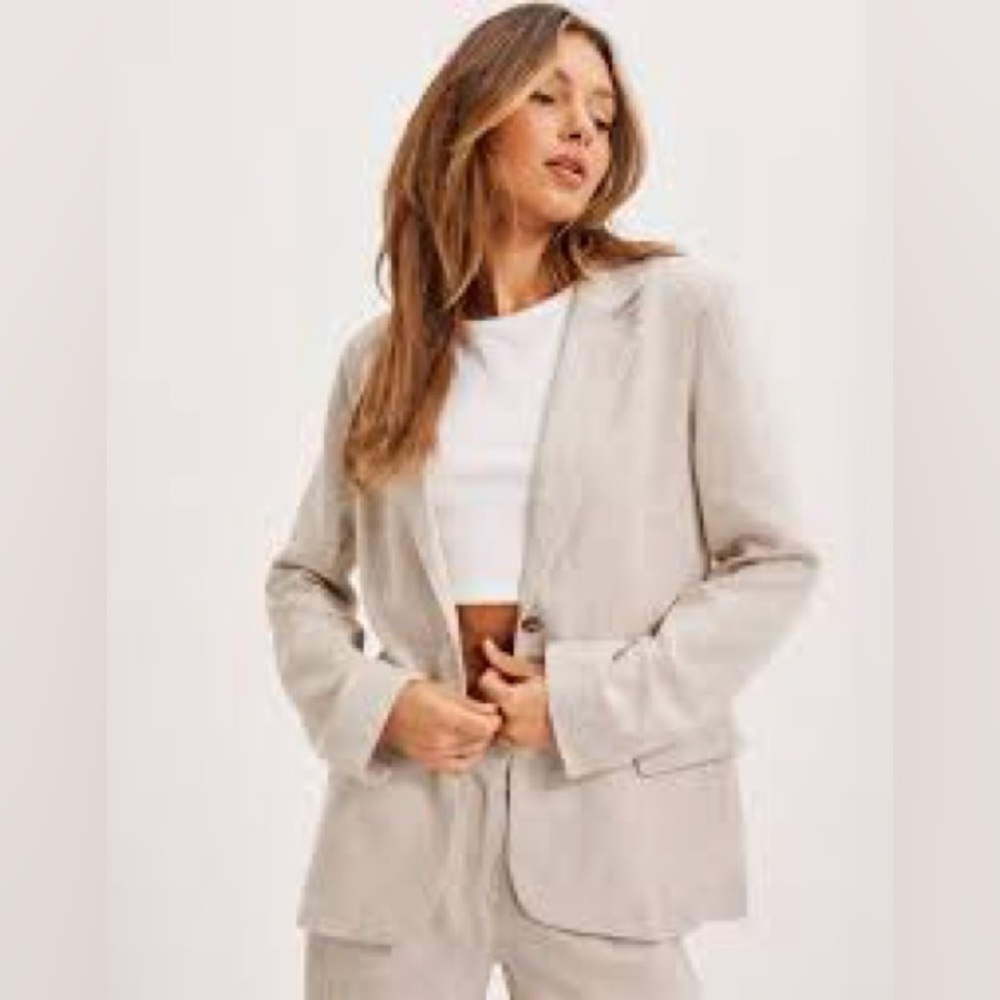 Talbots Cream Blazer